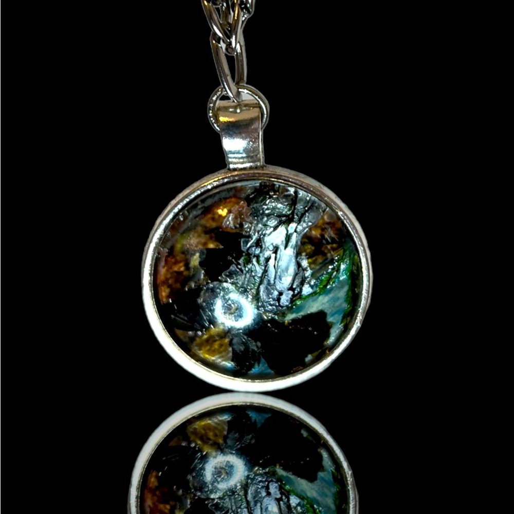 Handmade sterling silver necklace